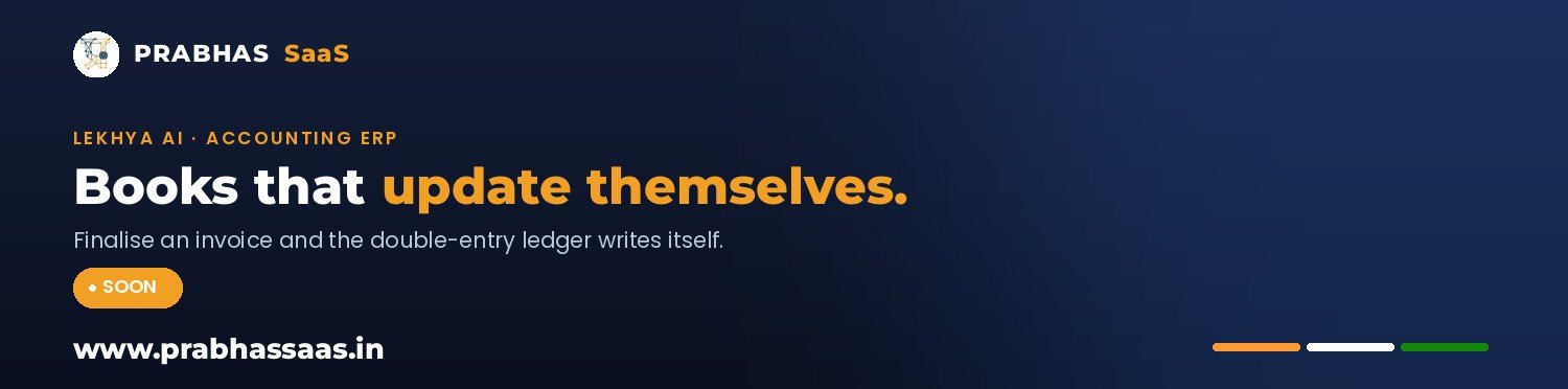 Lekhya AI — one-click accounting