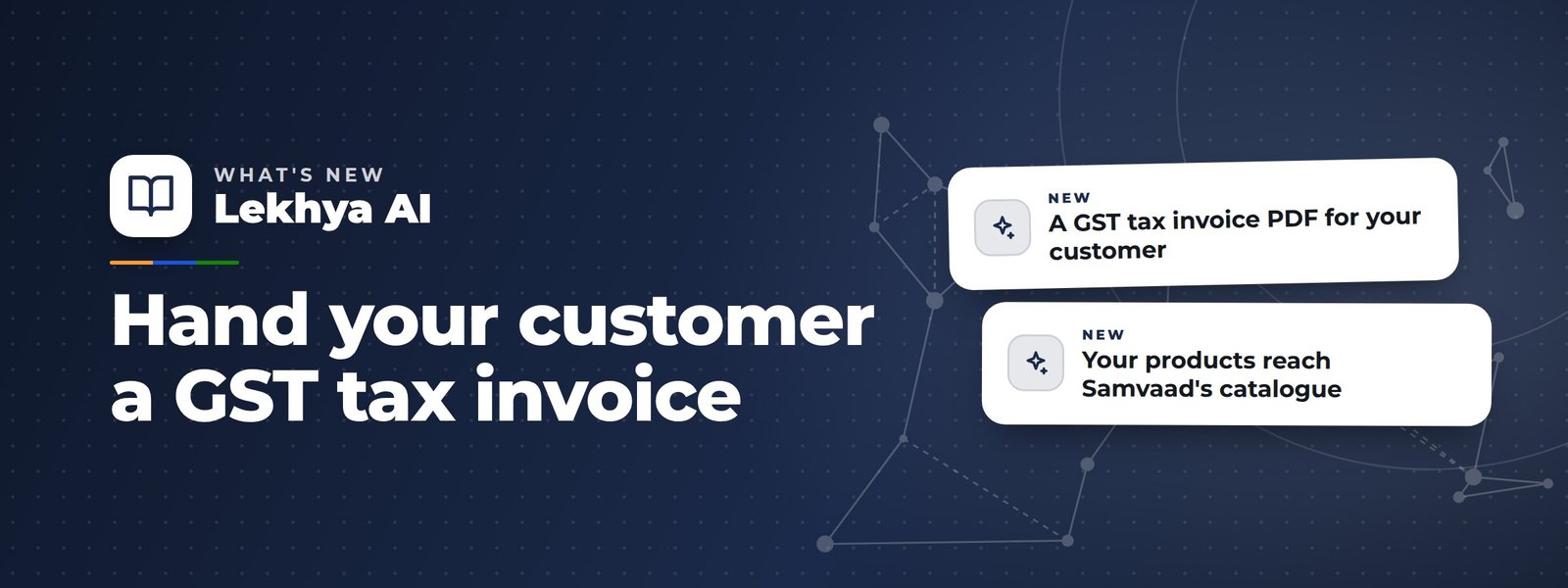 Lekhya AI: Hand your customer a GST tax invoice